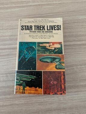 Star Trek Lives! Personal Notes and Anecdotes Paperback Book